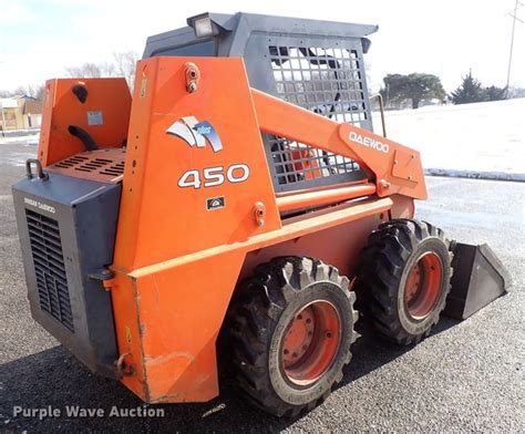 daewoo 450 skid steer for sale|daewoo skid steer loader parts.